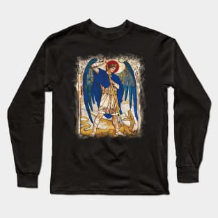 St MIchael the Archangel Angel Saint Long Sleeve T-Shirt